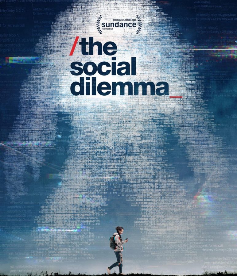 The poster for the Netflix documentary The Social Dilemma