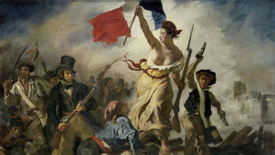Liberty Leading the People, Eugene Delacroix 