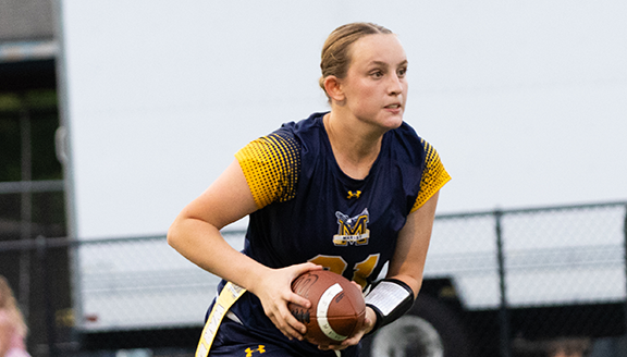 Lady War Eagles Take On Flag Football