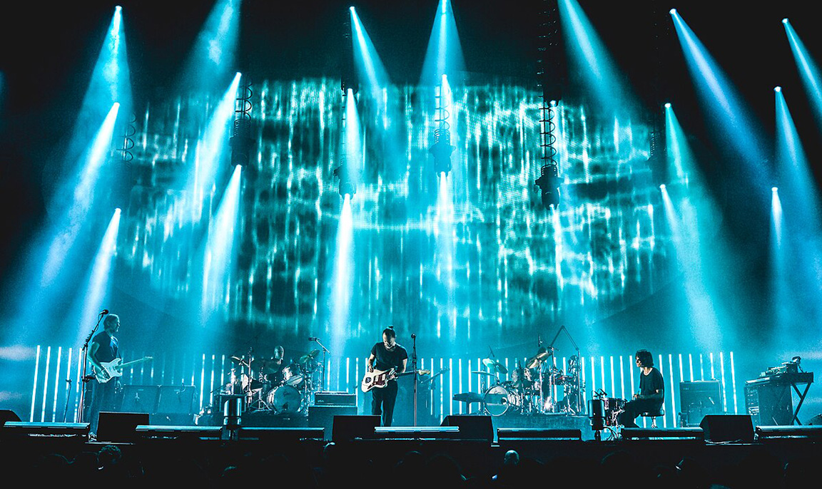 Radiohead appears at TD Garden Arena in Boston, Massachusetts. Photographer: Kenny Sun, Creative Commons 2.0