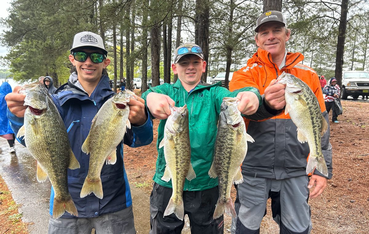 In keeping with our school's tradition of offering plenty of extracurricular activities, the bass fishing team sets sail. (Photo Contributed)