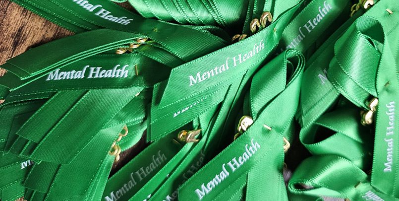 Mental Health Awareness, commonly associated with a green ribbon, is celebrated in the month of May.