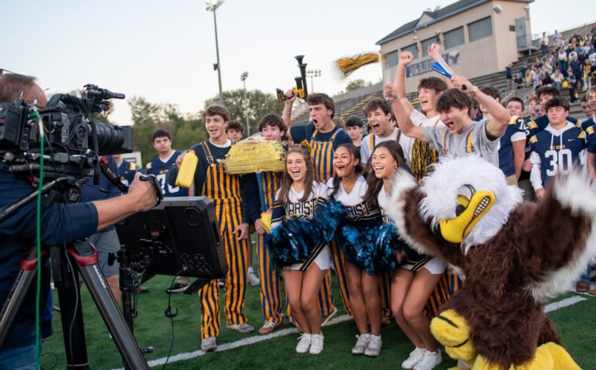 The Marist Fam prove to the nation on live television why our school if far more than a place to attend high school. (Photographer: Devon McKenna)