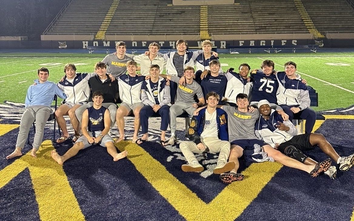 Not even tough season ending defeats can dampen the spirit of these varsity football War Eagles. (Contributed)