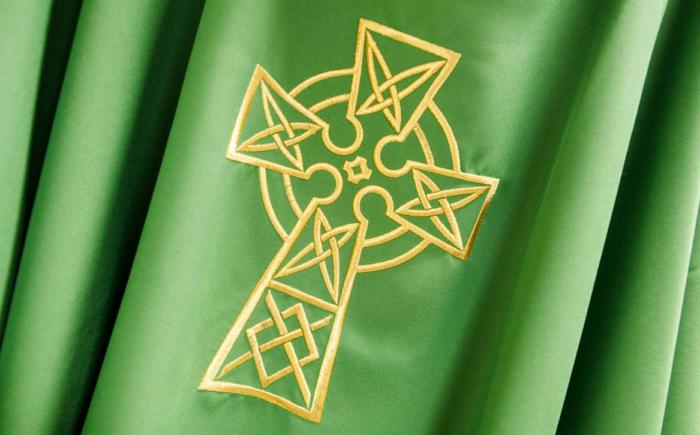 Priests wear green during Ordinary Time because the color represents new life, growth, and hope. (Contributed)