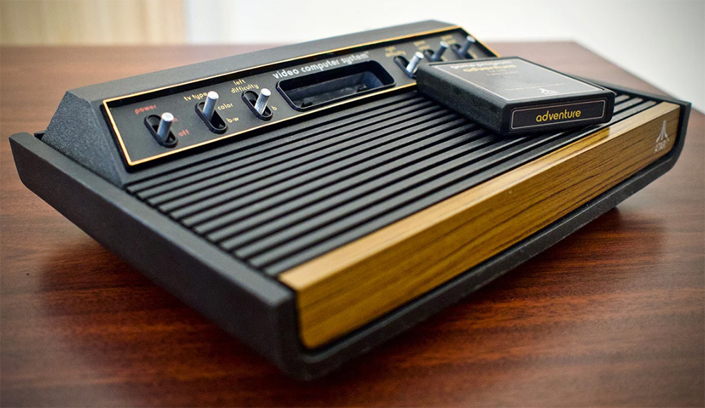 Originally named the Atari Video Computer System, the Atari 2600 made its debut on September 11, 1977. (Jamie Lendino via PC Magazine)